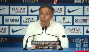 PSG - Luis Enrique : “C'est joli de voir le soutien des supporters pour Donnarumma”