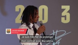Barcelone - Koundé jusqu'en 2030 : “Très fier de prolonger mon contrat”