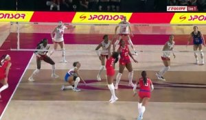 Le replay de France - Porto Rico (set 1) - Volley (F) - Mondial