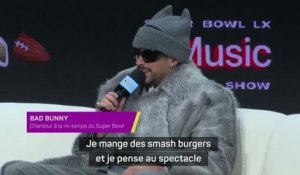 Super Bowl LX - Bad Bunny essaye de ne pas trop penser au show... et veut voir son psy !