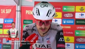 Cyclisme - La Vuelta 2025 - Jay Vine : "Gagner en Andorre devant ma femme et mon fils, c'est incroyable"