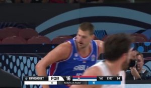 Groupe A - La Serbie de Jokic domine le Portugal