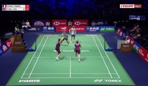 Le replay de la demi-finale de Gicquel/Delrue - Badminton