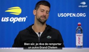 US Open - Djokovic : "Je rêve de remporter un autre Grand Chelem"