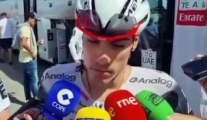 La Vuelta 2025 - Juan Ayuso : "J'aurais aimé bien finir avec l'équipe UAE, mais c'est impossible avec une dictature"