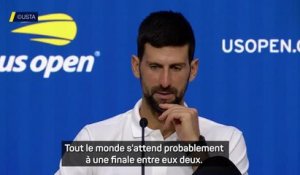 US Open - Djokovic ne va pas "hisser le drapeau blanc" contre Alcaraz et Sinner