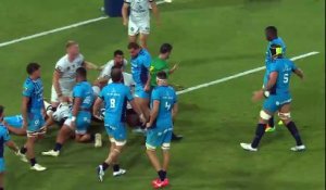 TOP 14 - Essai de Lenni NOUCHI (MHR) - Montpellier Hérault Rugby - RC Toulon