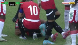 Omar Marmoush sort sur blessure lors de Burkina Faso-Egypte - Foot - Qualif. Coupe du monde