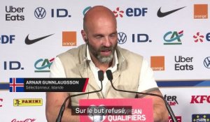 Gunnlaugsson : « Peut-être que l'arbitre a eu raison de refuser notre but... » - Foot - Qualif. Coupe du monde