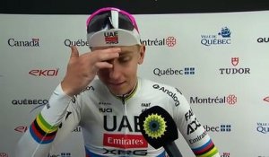 Cyclisme - GP de Montréal 2025 – Tadej Pogacar : "C'était assez rapide de savoir qui allait gagner..."