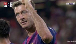 La Liga : Lewandowski offre la manita au Barça !