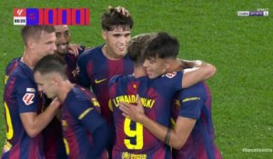 La Liga : Lewandowski s’offre un doublé avec un lob magistral pour le sixième but !