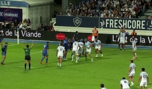 TOP 14 - Essai de Alexandre FISCHER (AB) - Castres Olympique - Aviron Bayonnais