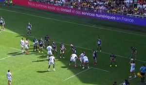 TOP 14 - Essai de Giorgi AKHALADZE (ASM) - ASM Clermont - Section Paloise