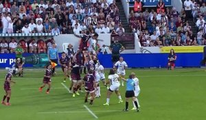 TOP 14 - Essai de Matthieu JALIBERT (UBB) - Union Bordeaux-Bègles - US Montauban