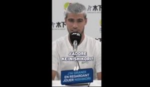 Tokyo - Alcaraz : "J'ai grandi en regardant jouer Nishikori"