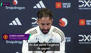 Amorim : « Sentir l'urgence de devoir gagner tous les matches » - Foot - Premier League