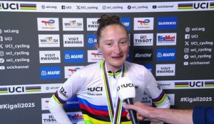 Championnats du Monde UCI Kigali 2025 - Magdeleine Vallieres : "C'est super spécial ce maillot avec les Mondiaux l'an prochain à la maison à Montréal"