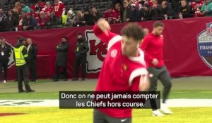Chiefs - Colquitt y croit encore : "On ne peut jamais les compter hors course"