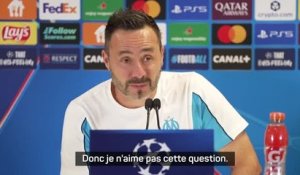 Marseille - De Zerbi agacé par une question sur Paixão