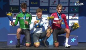 Cyclisme - Championnats d'Europe UEC Drôme-Ardèche 2025 - Le doublé pour Michiel Mouris en U19 après le Mondial