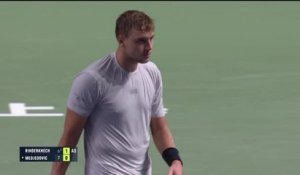 Shanghai - Rinderknech profite de l'abandon de Medjedovic