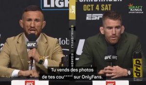UFC 320 - Dvalishvili à Sandhagen : "Tu vends des photos de tes cou***** sur OnlyFans !"