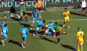 TOP 14 - Essai de Alexis BERNADET (MHR) - Montpellier Hérault Rugby - Stade Rochelais