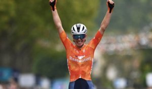 Cyclisme - Championnats d'Europe UEC Drôme-Ardèche 2025 - Résumé Femmes - Demi Vollering sacrée après un long raid en solitaire