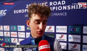 Seixas : « Je ne réalise pas... » - Cyclisme - Championnat d'Europe (H)