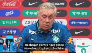 Brésil - Ancelotti : "L’objectif est de gagner et non d’être le meilleur joueur du monde"