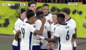 La superbe frappe de Saka face au Pays de Galles - Foot - Amical