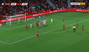 Le magnifique coup franc d'Oyarzabal - Foot - Qualif. Coupe du monde