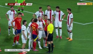 Le replay d'Espagne - Géorgie (MT1) - Foot - Qualif. Coupe du monde