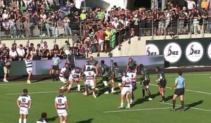TOP 14 - Essai de Teddy DURAND (CO) - US Montauban - Castres Olympique