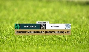 TOP 14 - Essai de Jérémie MAUROUARD (USM) - US Montauban - Castres Olympique