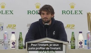 Shanghai - Vacherot : "Un moment irréel pour notre famille"