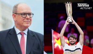 Rolex Shanghai Masters 2025 - Le Prince Albert II de Monaco : "Valentin Vacherot... On n'aurait jamais pu l'imaginer..."