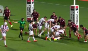 TOP 14 - Essai de Nicolas DEPOORTERE 2 (UBB) - Stade Toulousain - Union Bordeaux-Bègles