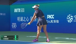 Ningbo - Kenin n'a fait qu'un jeu face à Kessler !