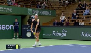 Stockholm - Müller n'a résisté qu'un set face à Kecmanovic