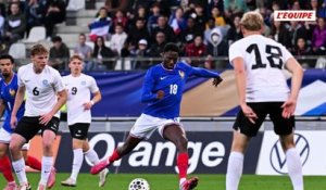 L'équipe de France Espoirs enchaîne avec un nouveau carton contre l'Estonie - Foot - Qualif. Euro Espoirs