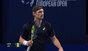 Bruxelles - Royer s'offre Baez et défiera son compatriote Bonzi en huitième