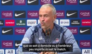 PSG - Luis Enrique s’attend à un match "plus compliqué que d’habitude" face à Strasbourg