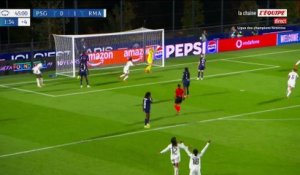 Les buts de PSG - Real Madrid - Foot - Ligue des champions (F)