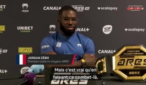 Ares 35 - Après son titre, Zébo ne pense pas à une revanche face à Doumbé