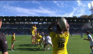 TOP 14 - Essai de Mateo CARRERAS (AB) - Aviron Bayonnais - ASM Clermont