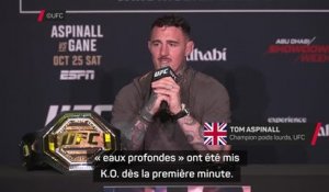 UFC 321 - Aspinall répond à Gane : “Tous ceux qui ont dit “eaux profondes” ont été mis K.O. en 1 min”