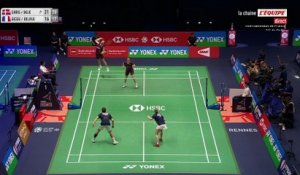 Fin de parcours pour Thom Gicquel et Delphine Delrue - Badminton - Internationaux de France