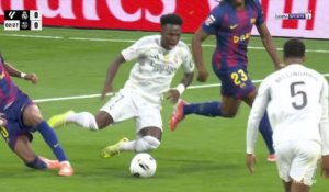 La Liga : Contact entre Lamine Yamal et Vinicius... penalty annulé d'entrée de jeu !